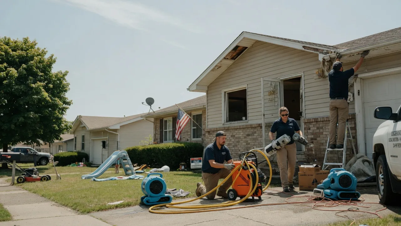 Water Damage Restoration in Industry, TX near me